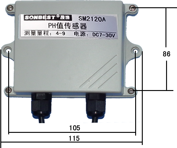 SM2120A，RS232，PH值，传感器