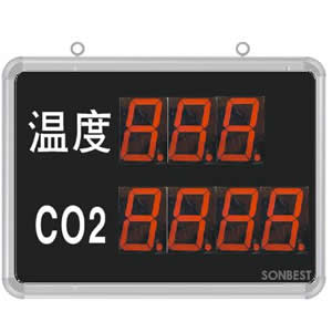 [SD8204B]大屏LED显示温度、CO2显示仪