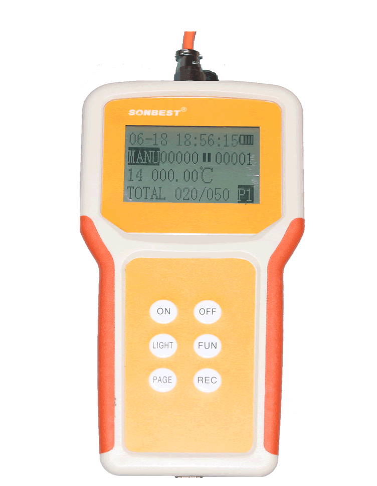 SR9300B手持式温度记录仪实物拍摄