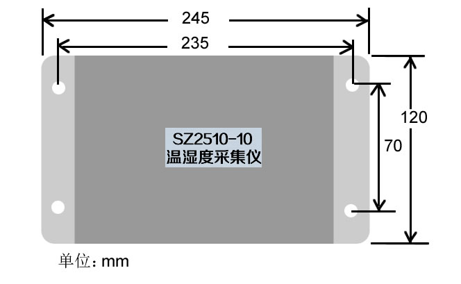 SZ2510-10  十通道ZIGBEE温湿度无线采集模块