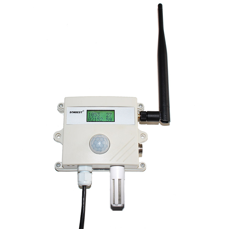 [SG2190D]GPRS无线温湿度光照度CO2一体式传感器