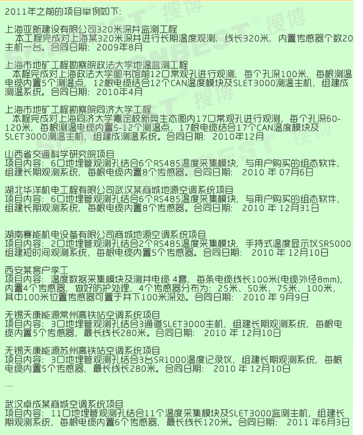 水源地源热泵空调换热井测温系统(水源、地源热泵、空调换热井、测温系统、SM1700、SCA1000、测温电缆|SU0001)