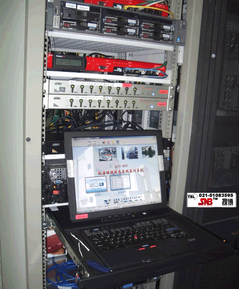 The online monitoring system of the computer room has been applied in a computer room in Shanghai