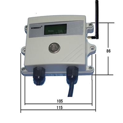 ZIGBEE，无线，二氧化碳,CO2显示仪,MODBUS-RTU,变送器,显示仪