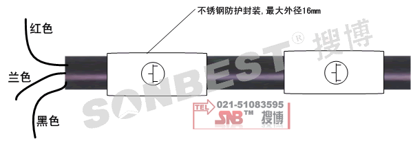 竖直地埋管地源热泵测温电缆电缆结构