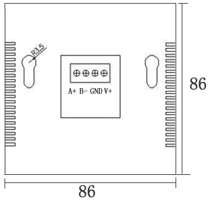 SM5110B、壁挂式、温湿度、变送器、RS485、MODBUS、RTU、高精度、数字式