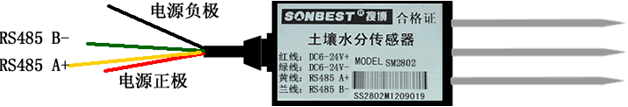 RS485总线接口型土壤水分传感器(|SM2801B)