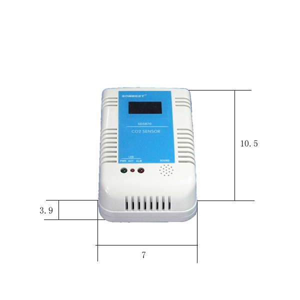SD5870B,显示型,室内空气质量,红外,CO2传感器 