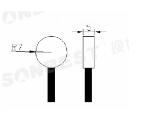 SLST2-12, 表贴式,PT100,温度,传感器 