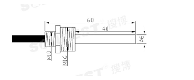 SLST2-10,插入式,PT100,温度,传感器