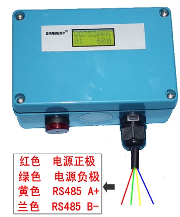 工业防护型双光束红外二氧化碳传感器（带显示)(高灵敏度、微型、红外CO2传感器、CO2传感器模块、LCD 显示，最轻的NDIR技术、二氧化碳传感器、输出接口多样、UART、PWM、TTL|SD6070B)
