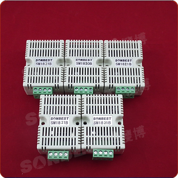 RS485接口湿度传感器（内置湿敏电容HS1101）(SM1821B、RS485、湿度、模块、HS1101、RS485温湿度、温湿度变送器|SM1821B)