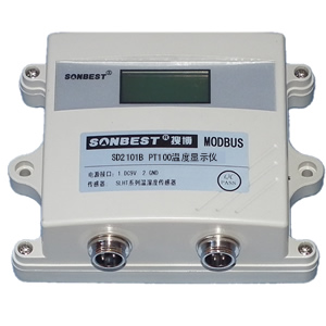 PT100温度测试仪（RS485 MODBUS-RTU协议，-200-600度宽范围）(PT100,温度变送器,模块，校验仪，显示仪|SD2101B)