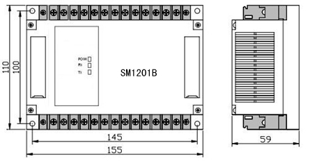 SM1201B-8,RS485,接口,PT100,变送模块