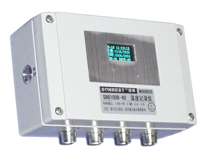 SR6100B-4 工业级RS485温度记录仪