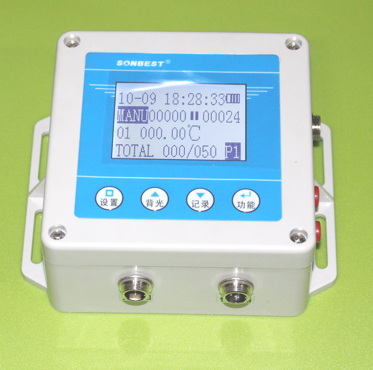 [SR1000]多点温度记录仪 支持DS18B20，RS485接口,MODBUS-RTU协议