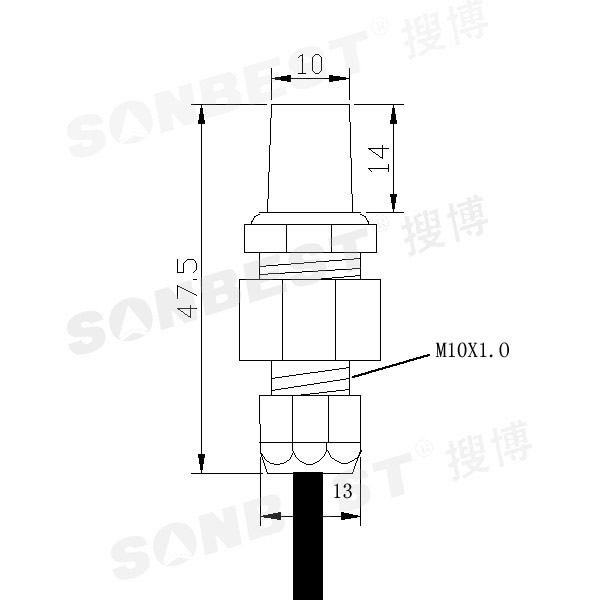 SLHT1-2,防护型，传感器，温湿度，数字