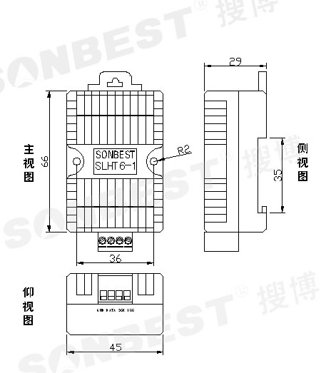 SLHT6,壁挂式,温湿度