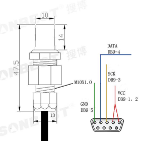 SLHT12-1,串口接口,防护型,数字,温湿度,传感器