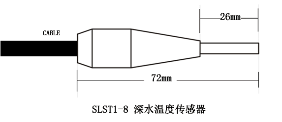 浮标中,数字式,温度计,传感器,中间水温,DS18B20,不锈钢外壳,封装,温度传感器