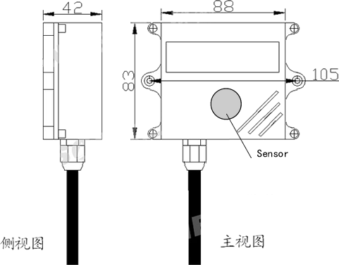 SM2161M,三线制,电流型,宽量程,光照度,传感器