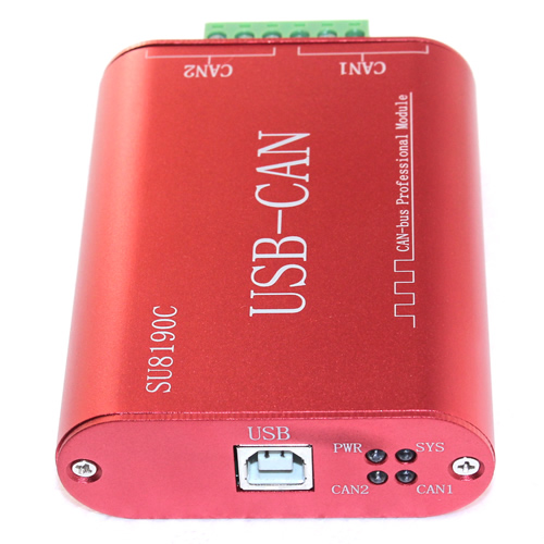 [SU8190C]CAN分析仪 CANOpen J1939 DeviceNet USBCAN-2 USB转CAN 兼容zlg