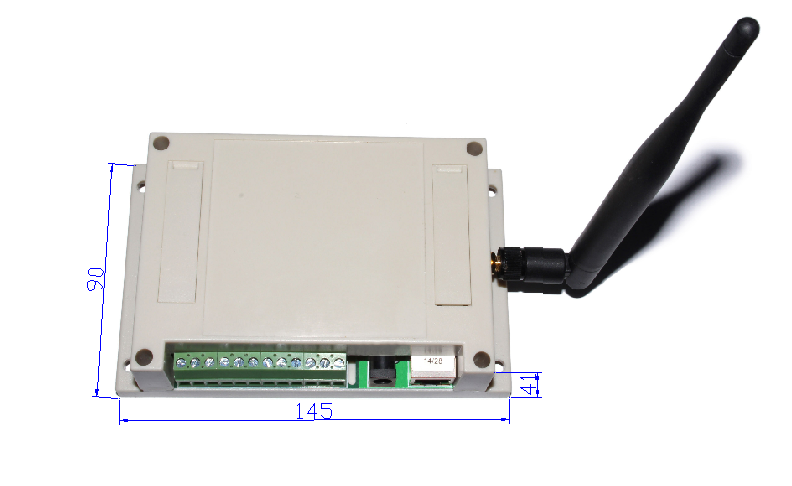 [SW3650T-4 ]4路继电器控制模块 产品尺寸