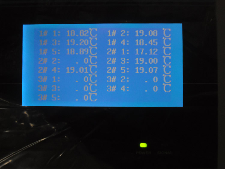 常州北站火车站选用搜博地埋管测温系统 SLET3000主机