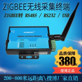 SZ5090A ZIGBEE无线采集终端、自由组网模块、工业级串口收发 物联网